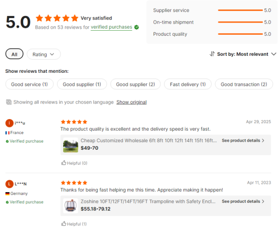 Trampoline Slide Cover Housse coulissante pour trampoline