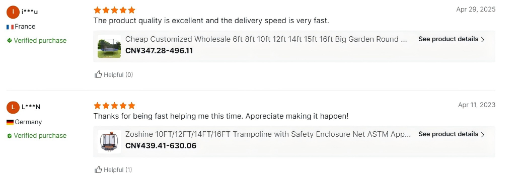 Store Reviews Avis sur le magasin