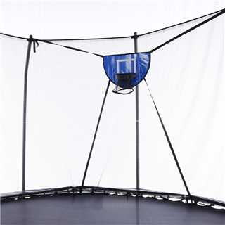 Trampoline extérieur en forme de 7 sans tige en fibre de verre