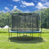 Trampoline ext&eacute;rieur en fibre de verre en forme de 7 