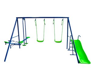 Ensemble de toboggans balan&ccedil;oires d'ext&eacute;rieur