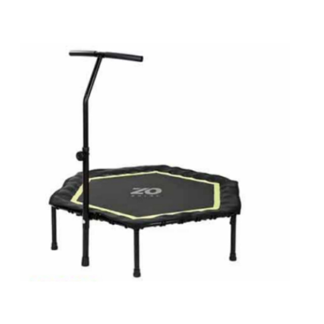 Trampoline de fitness Z6-B48T avec poign&eacute;e en T r&eacute;glable