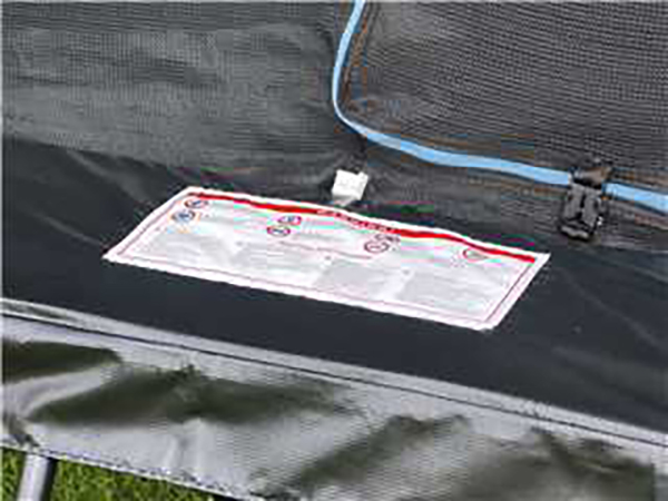 Trampoline rectangulaire