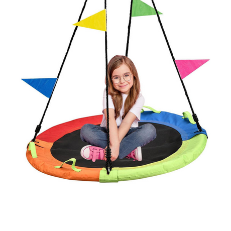 Balan&ccedil;oire de soucoupe &agrave; quatre couleurs durable et imperm&eacute;able