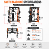Entra&icirc;neur de gymnastique &agrave; domicile multifonctionnel Smith Machine JH-D60