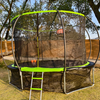 Trampoline d'ext&eacute;rieur rond citrouille en L 