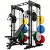 M1 PRO Rouge Noir Smith Machine Power Rack Home Gym