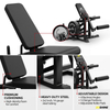 Machine de boucle d'extension de jambe en acier r&eacute;glable PLC01 325LB