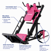 Leg Press Hack Squat Machine 2000LBS Combo de gymnastique &agrave; domicile