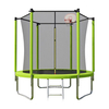 Trampoline rond ext&eacute;rieur avec filet de s&eacute;curit&eacute; pour panier de basket
