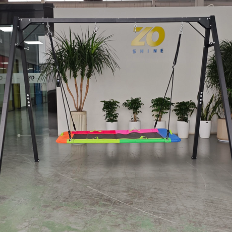 Cadre de balan&ccedil;oire modulaire en m&eacute;tal noir pour plusieurs combinaisons de balan&ccedil;oires DIY