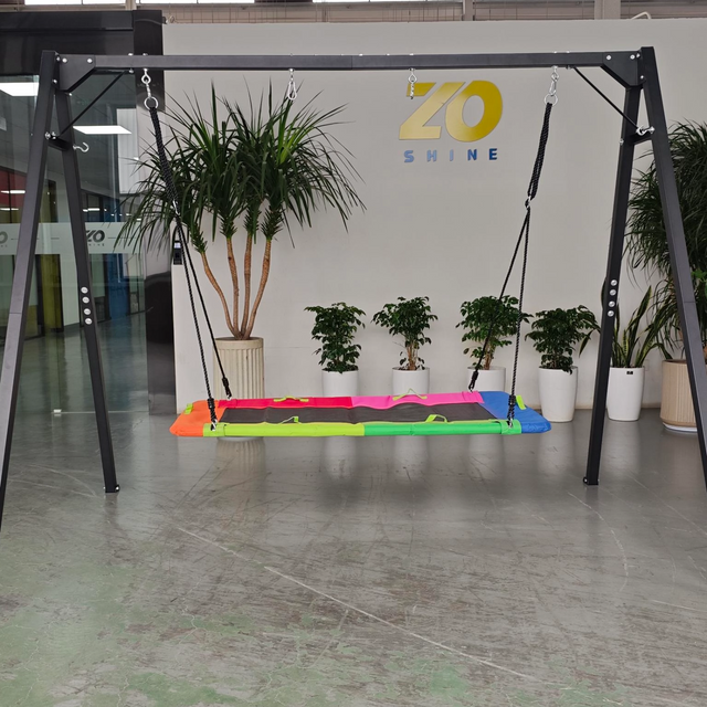 Cadre de balan&ccedil;oire modulaire en m&eacute;tal noir pour plusieurs combinaisons de balan&ccedil;oires DIY