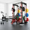 M1 PRO Rouge Noir Smith Machine Power Rack Home Gym