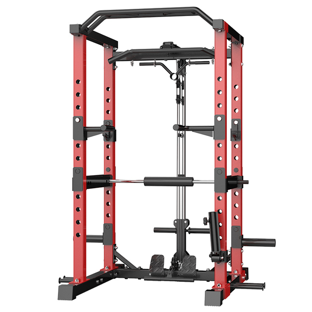 Machine d'entra&icirc;nement multifonctionnelle K5 rouge et jaune