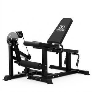 Machine de boucle d'extension de jambe en acier r&eacute;glable PLC01 325LB