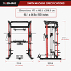 Entra&icirc;neur multifonctionnel &agrave; c&acirc;ble crois&eacute;, Machine de gymnastique &agrave; domicile, JH-D66