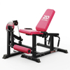Machine de boucle d'extension de jambe en acier r&eacute;glable PLC01 325LB